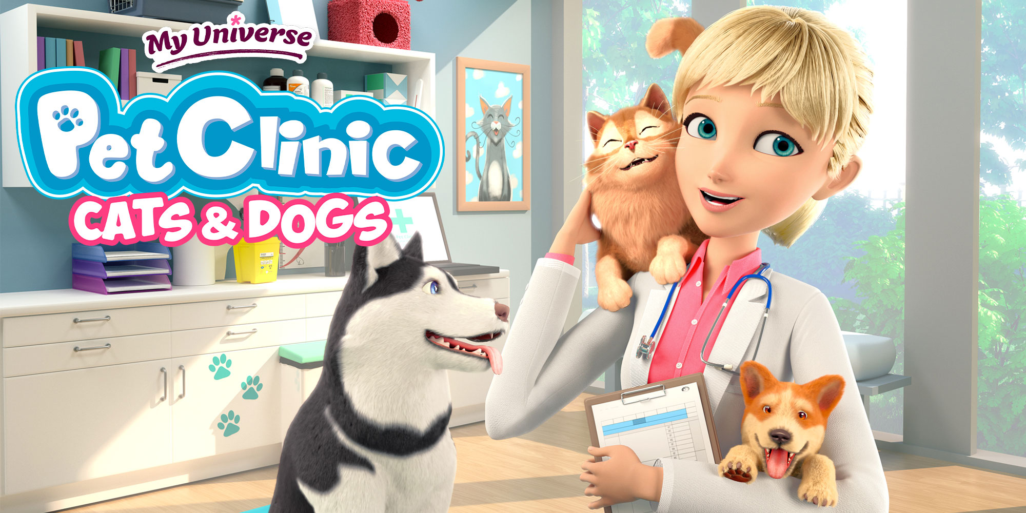 The video game My Universe – Pet Clinic Cats & Dogs is now