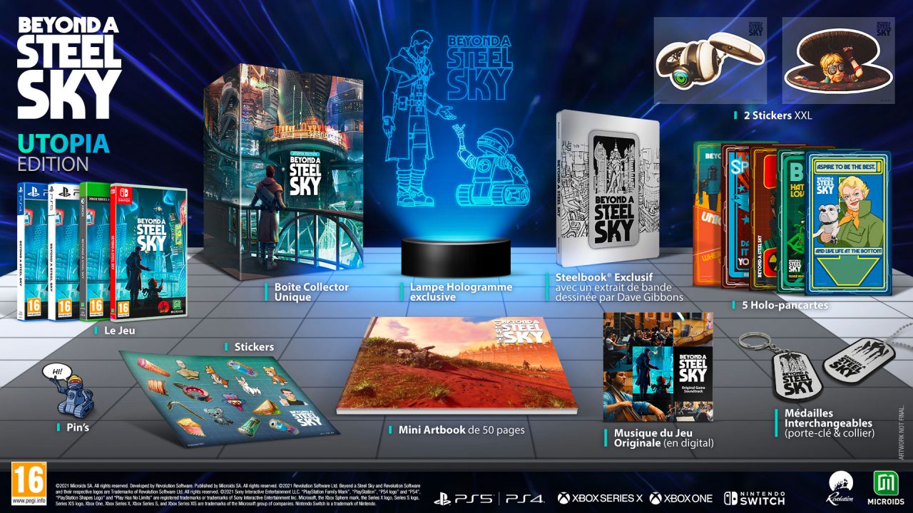 beyond a steel sky ps4 beyond a steel sky ps4