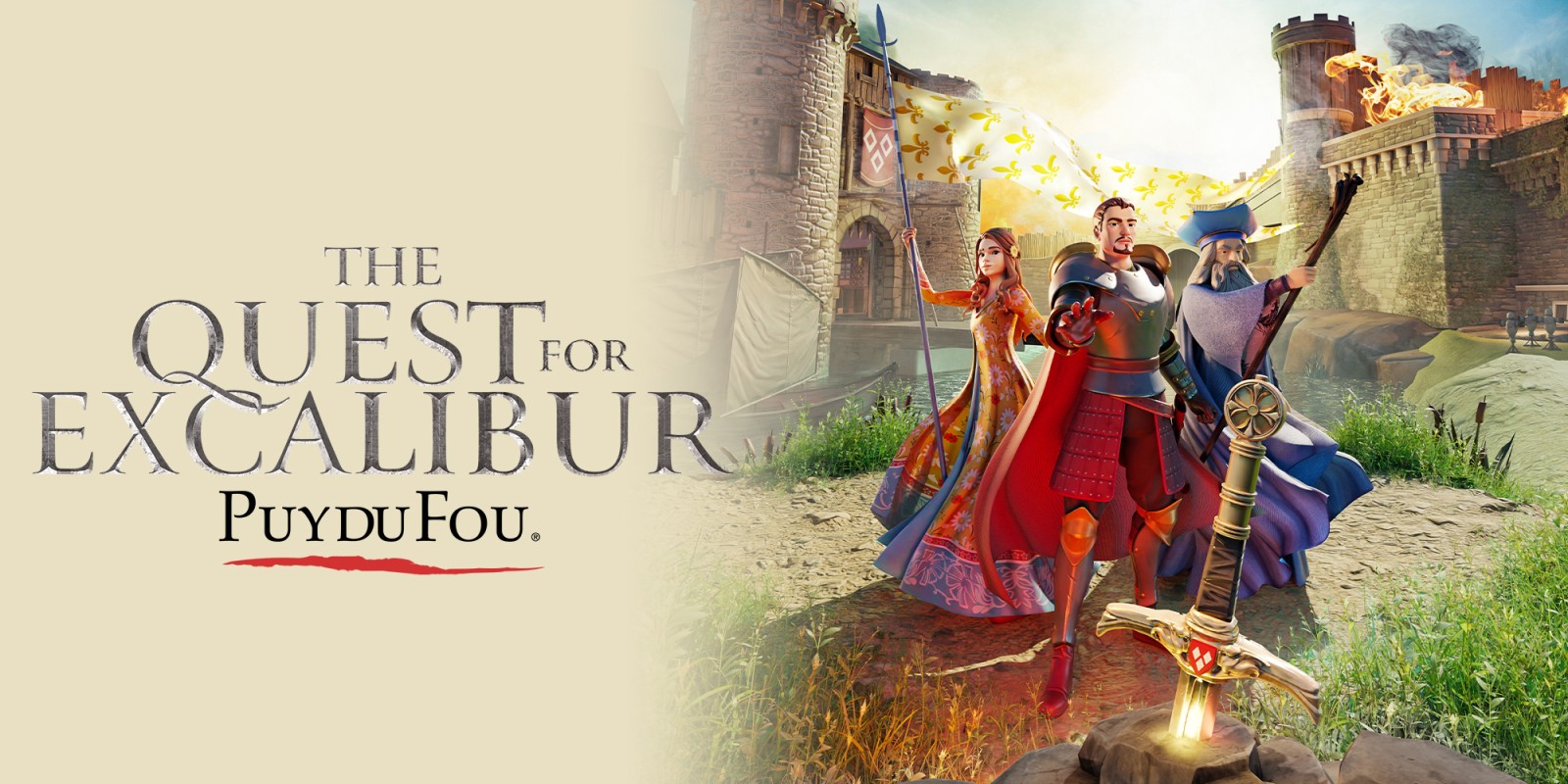 The Quest for Excalibur – Puy du Fou” is now available on PlayStation 4!