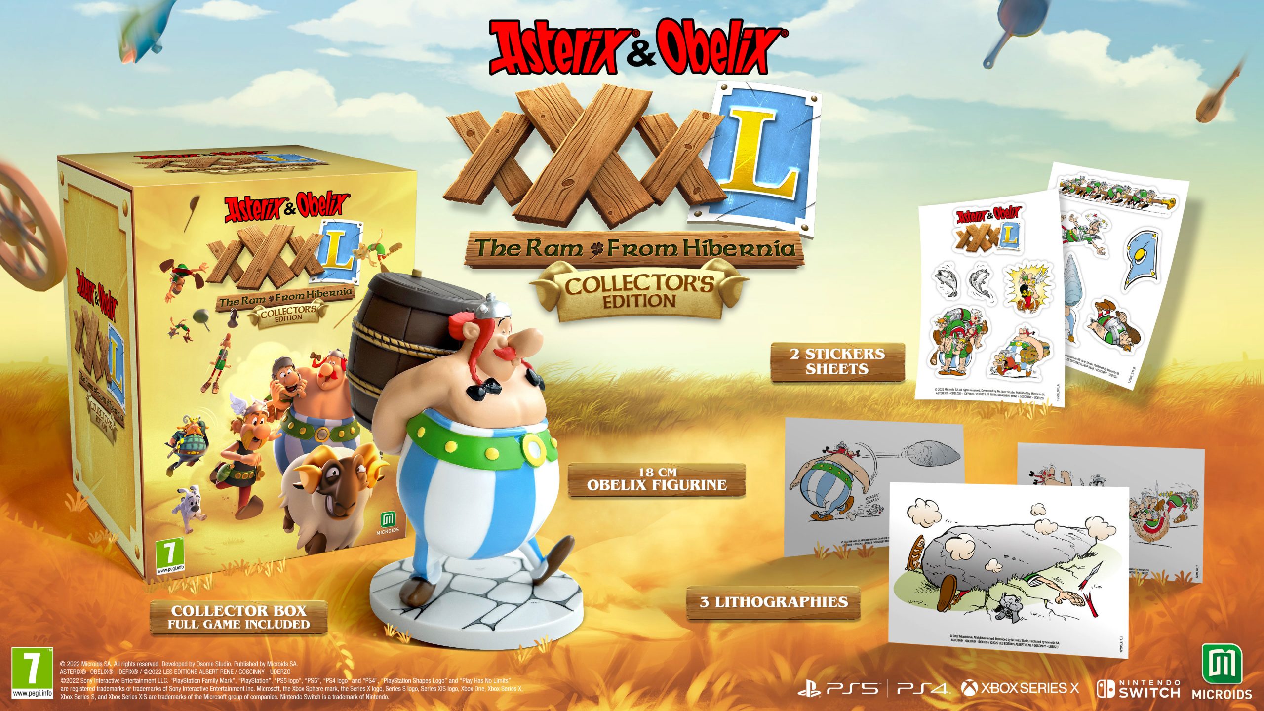 Asterix & Obelix XXXL: The Ram From Microids unveils the - Microids