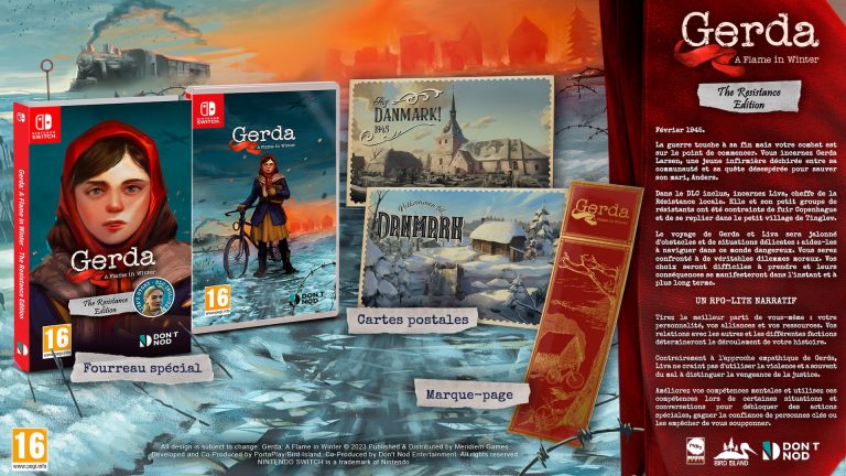 Gerda : A Flame in Winter est maintenant disponible dans son édition spéciale sur Nintendo Switch