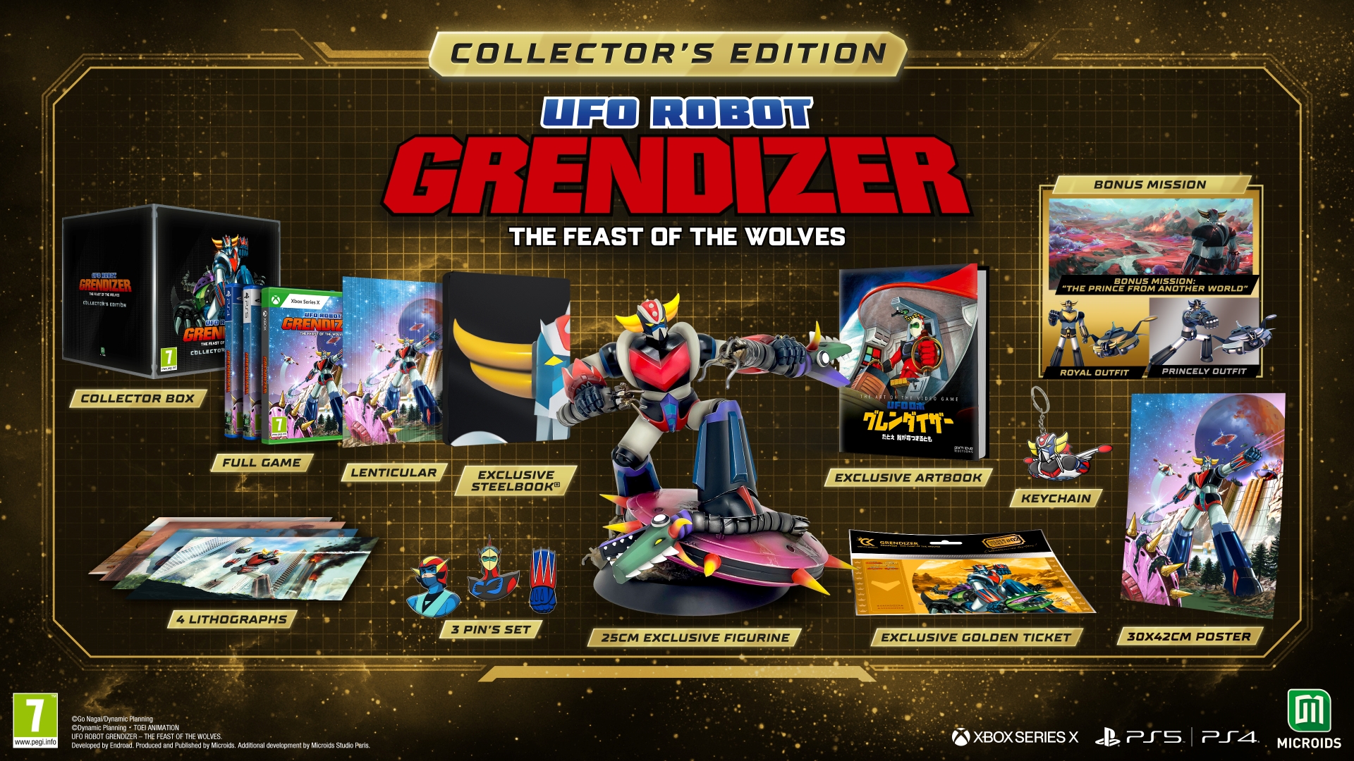 UFO ROBOT GRENDIZER : The Feast of the Wolves