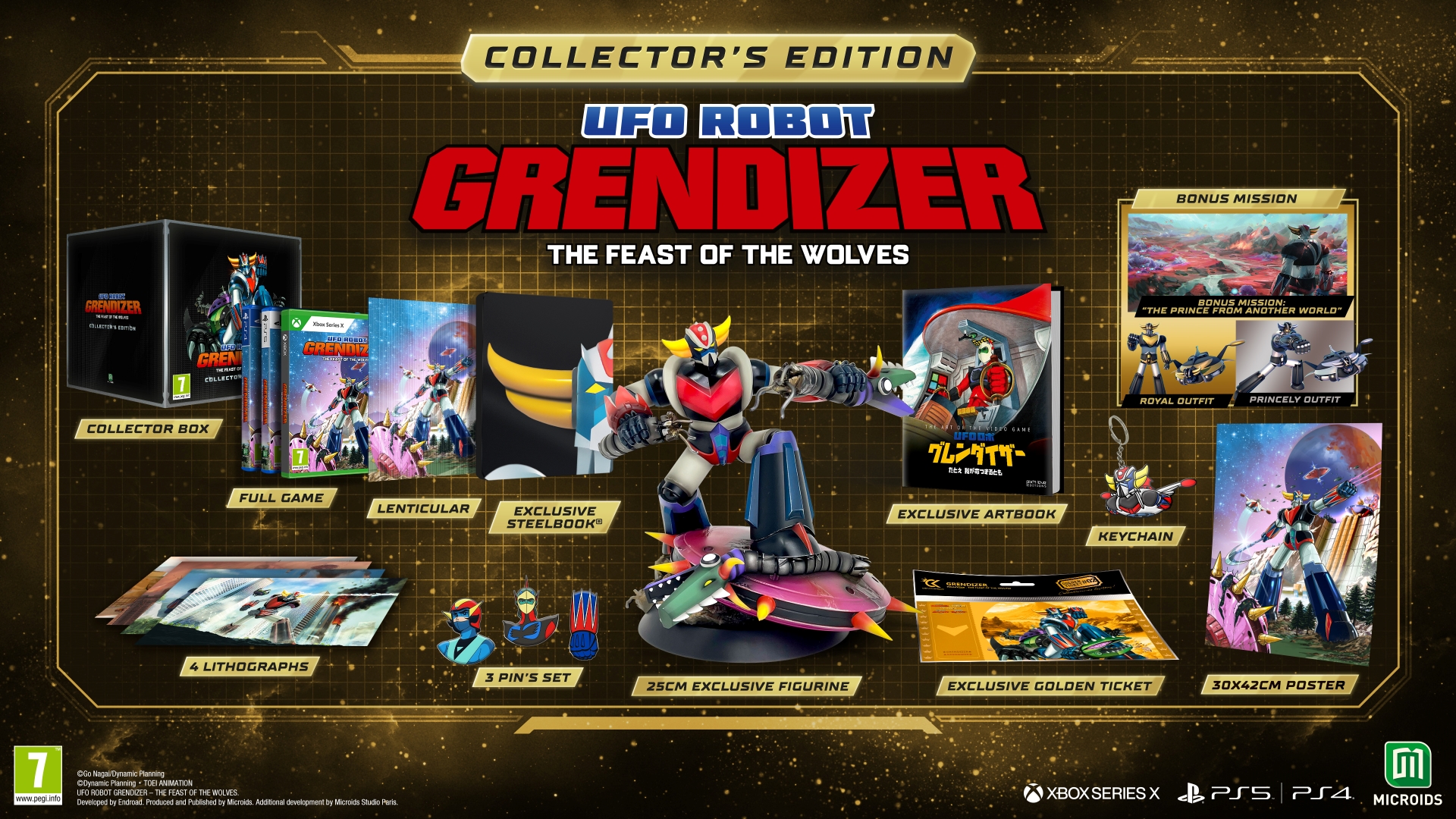 DataBlitz - FIGHT ALONGSIDE GRENDIZER. Pre-orders for Goldorak/UFO